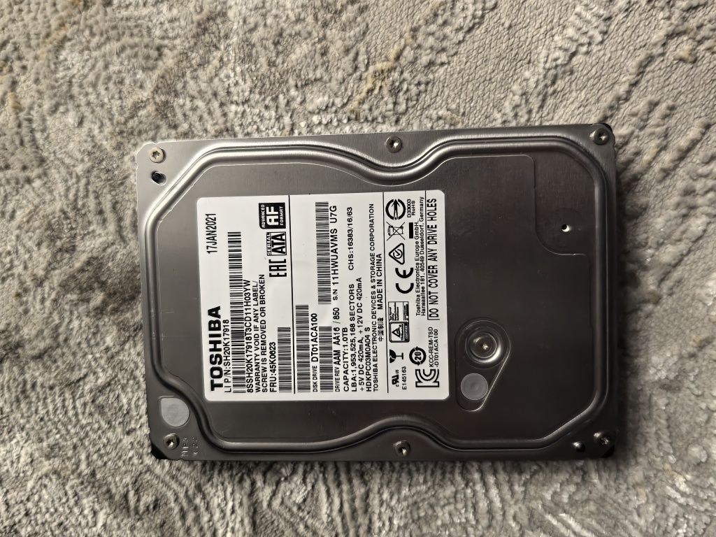 Жесткий диск Toshiba 1 Tb