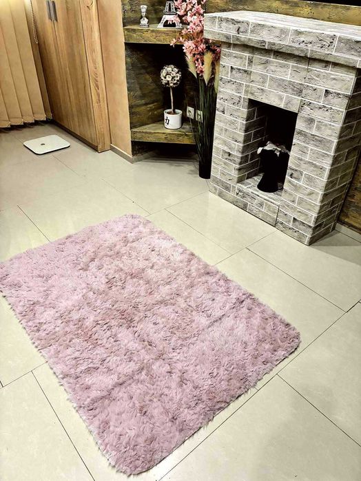 Килим в светло лилаво/розово
