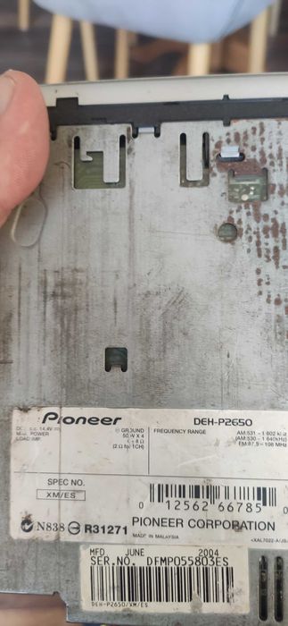 Радио Pioneer с мр3 за кола