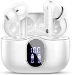 Casti Bluetooth A90 Pro Wireless In-Ear culoare Alb Nou Sigilat
