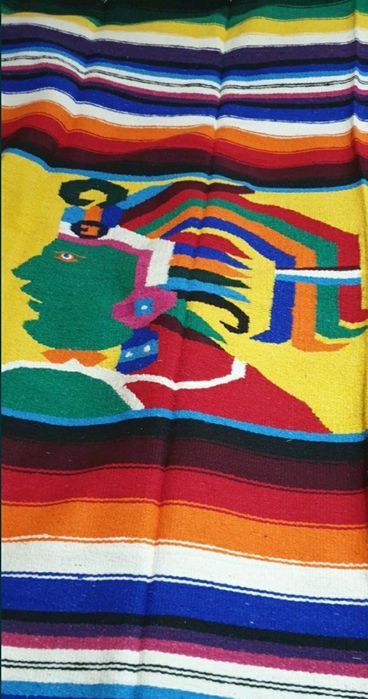 Cuverturi-Pături de epocă mexicane Maya Aztec Zapotec