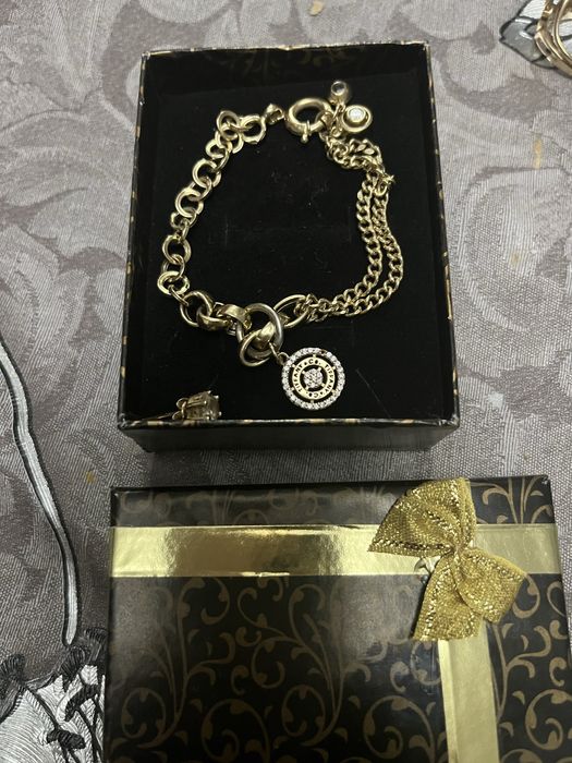 Златен пръстен, гривна и обеца 125лв на грам