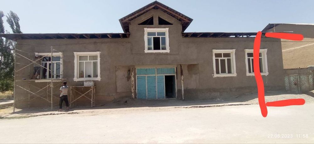 Продам дом Участок 1соток Кибрайский район Аргин махалля центр Парк.