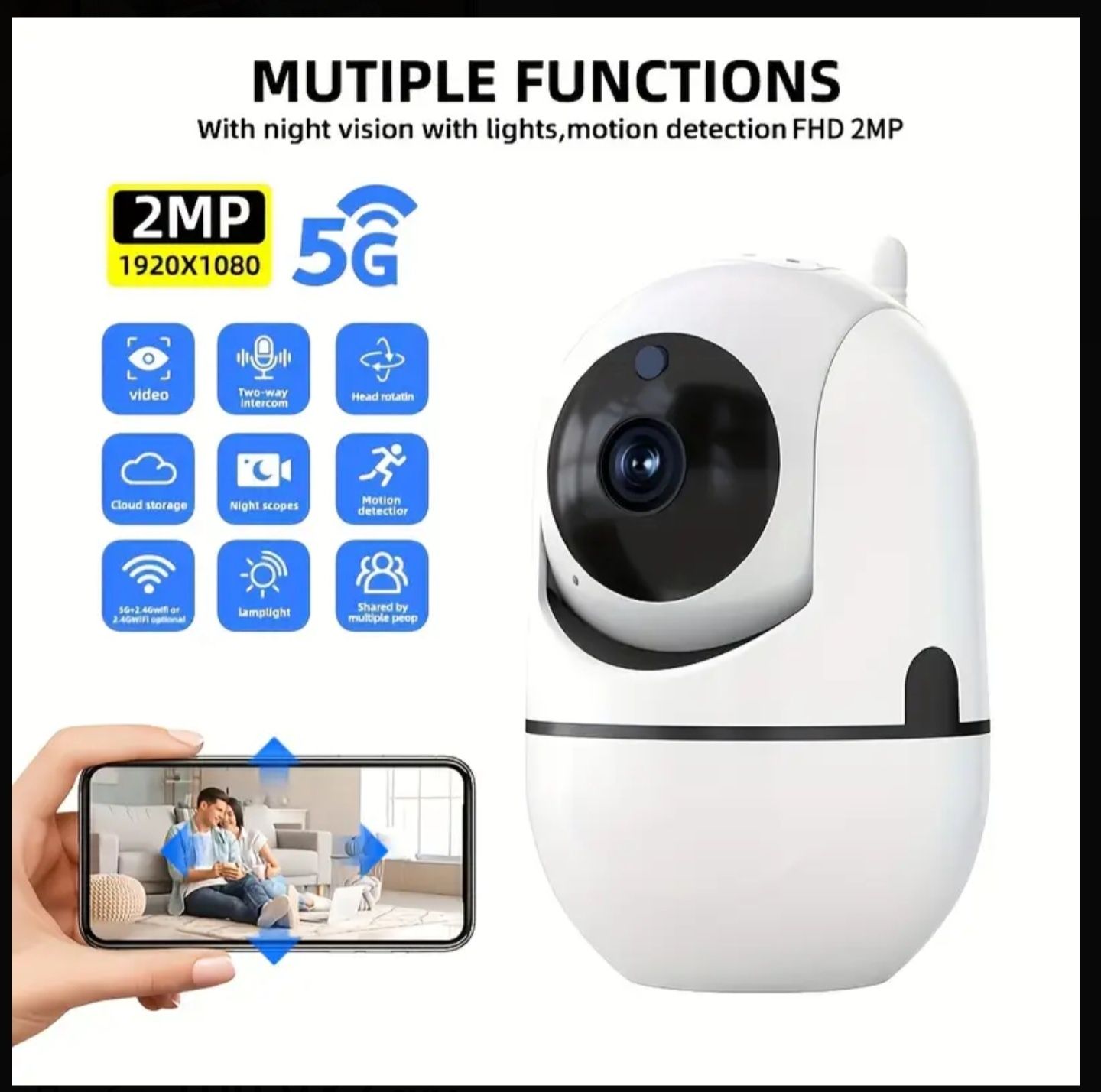Wifi camera Hikvision 360° Smart камера Безпроводной