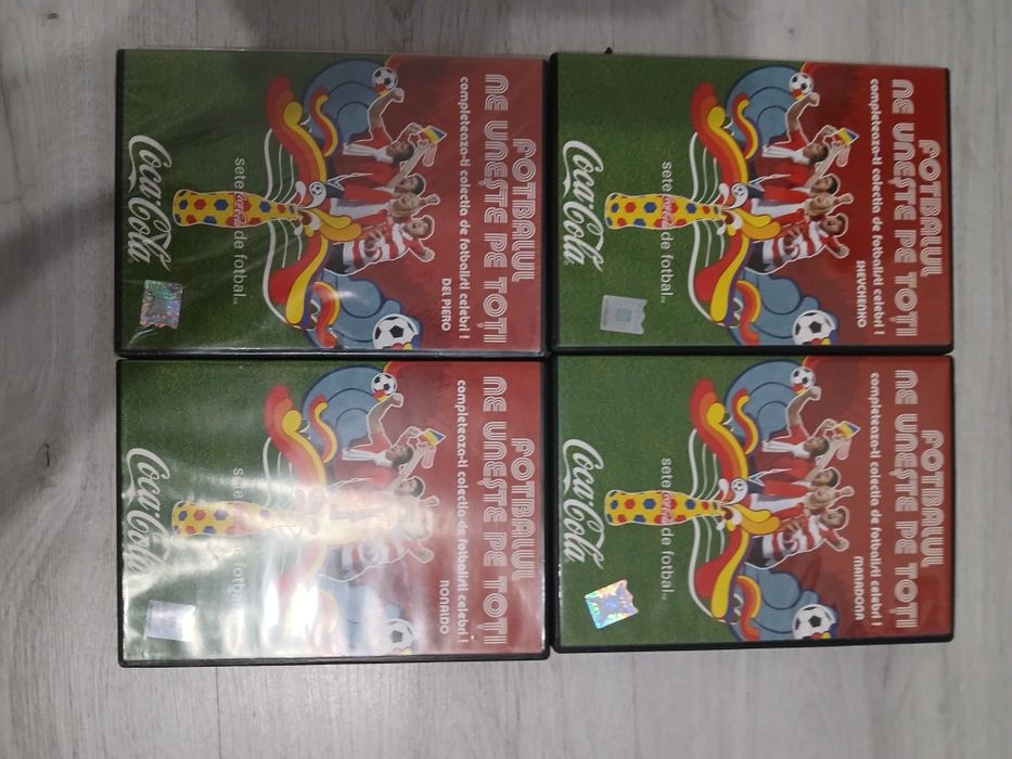 4 DVD-uri despre Fotbal (fotbalisti)