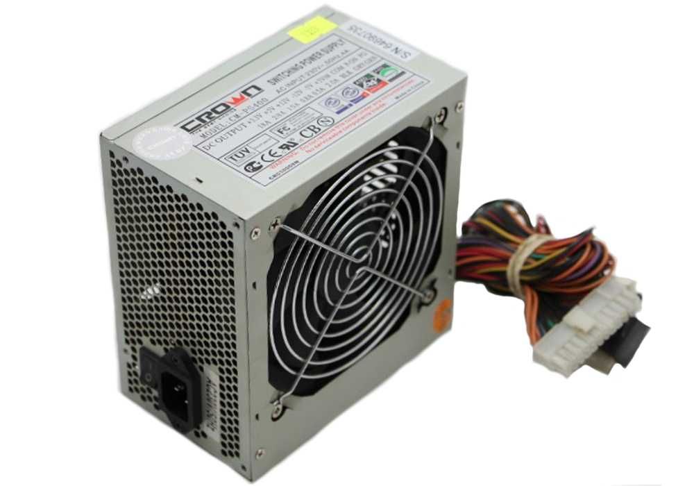 400W CROWN CM-PS400 12см 2x SATA