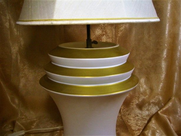Veioza colosala Art Deco Mid Century Modern, Franta