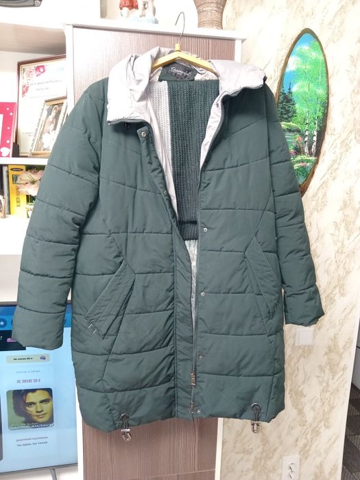 Продам зимнию куртку 54р.