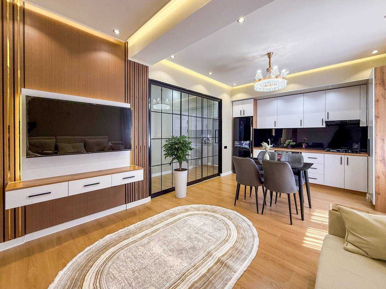 ЖК Megadom Паркентский 3-ком 4/9 65 м² евроремонт меб/тех есть ипотека
