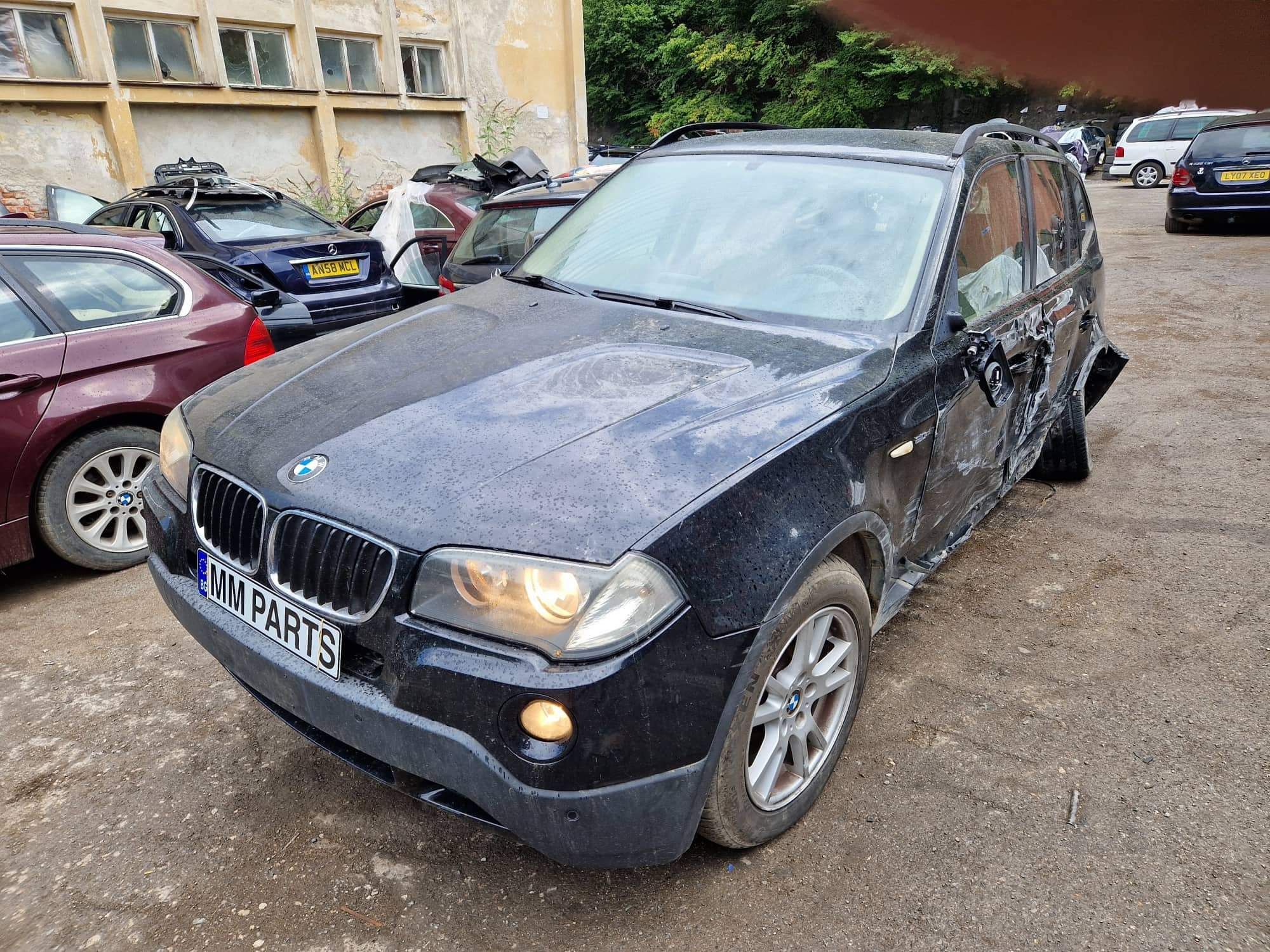 BMW X3 E83 2.0D 177кс навигация  Facelift автоматик НА ЧАСТИ!