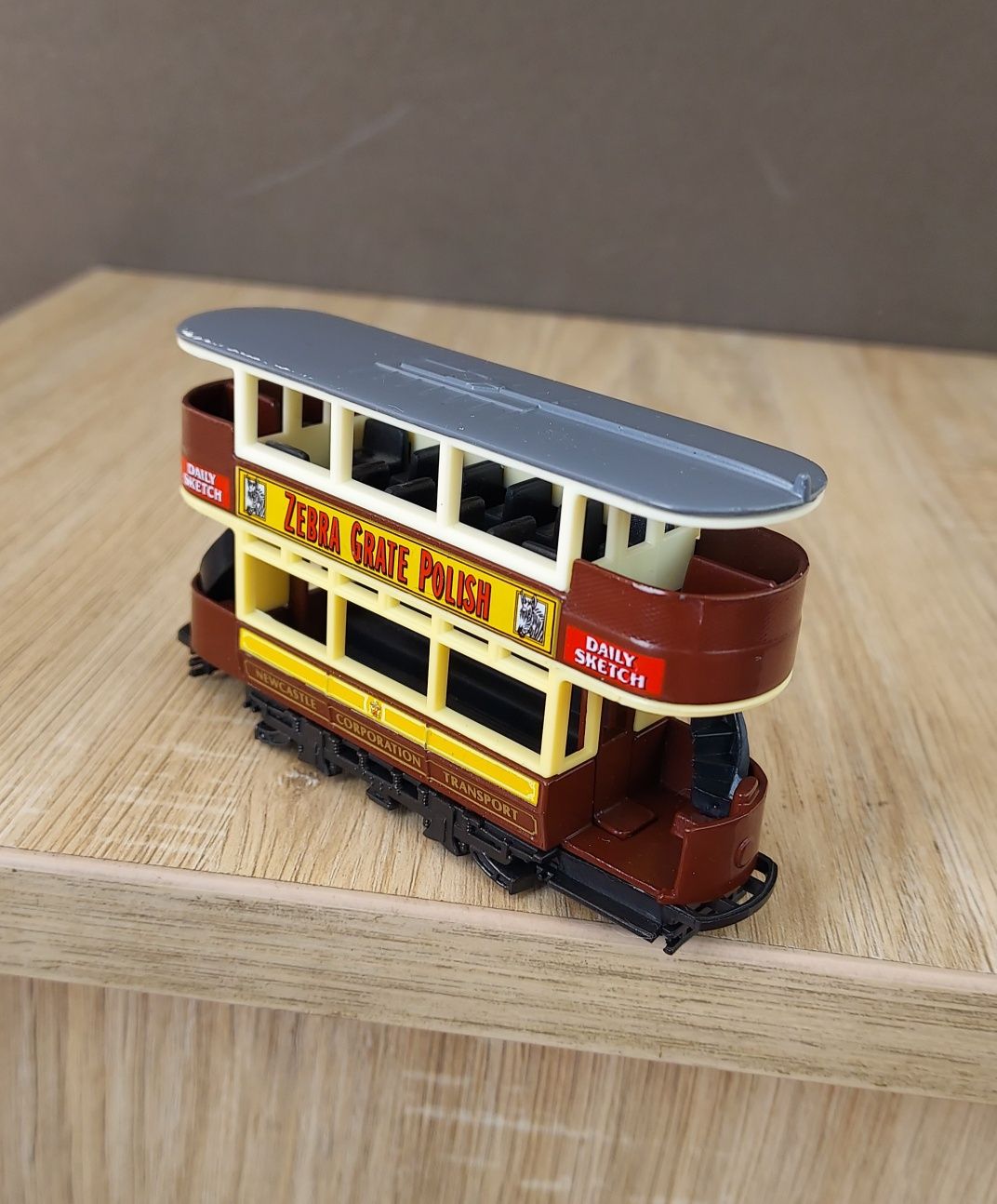 Macheta tramvai vintage Matchbox 87-Preston Tram 1920-jucarie colectie