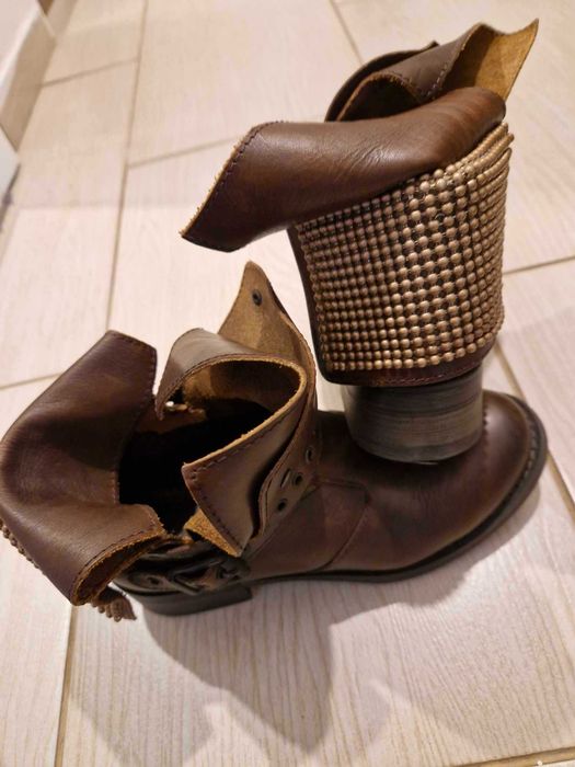 Боти естествена кожа 38 номер