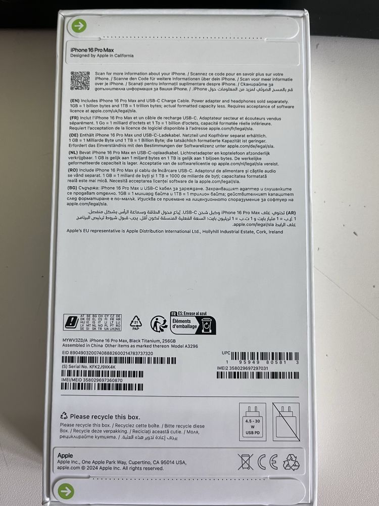 Iphone 16 pro max
