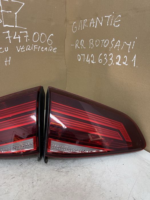 Tripla dreapta stanga Vw Golf 7 7.5 Facelift LED Haion 5G0945094AH 093