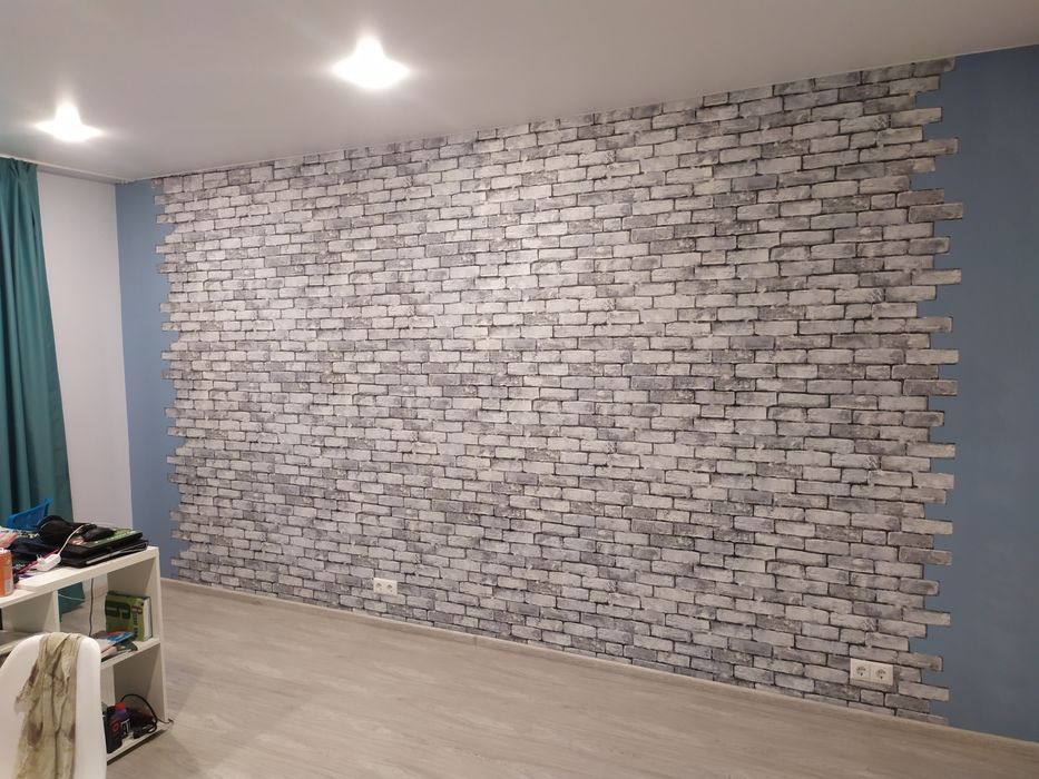 поклейка обоев/Oboy yopishtiramiz