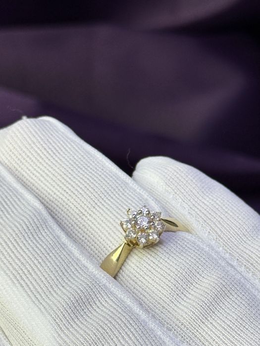 Золото 585, кольцо-1,90