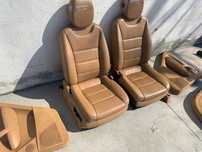 Interior porsche cayenne facelift 2008-scaune fata si fete de usi
