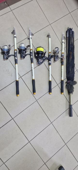 4x Lansete mulinete minciog suporti