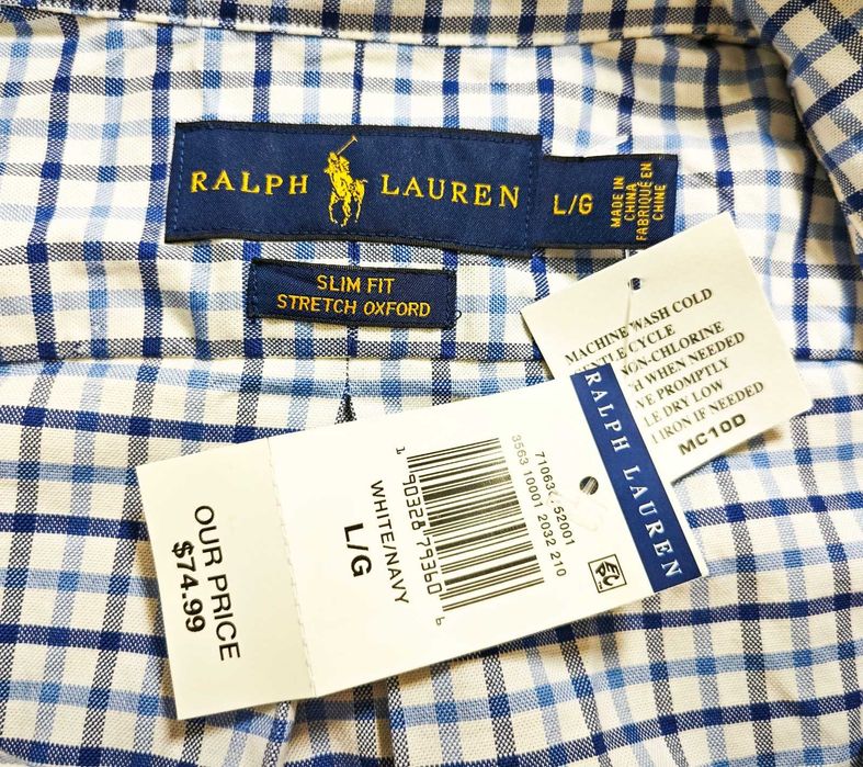 Ralph Lauren Оригинална мъжка риза размер L НОВА
