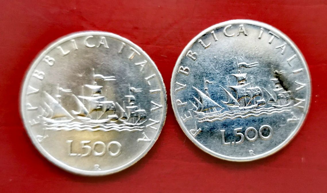 Monede argint Italia, Olanda, Franta