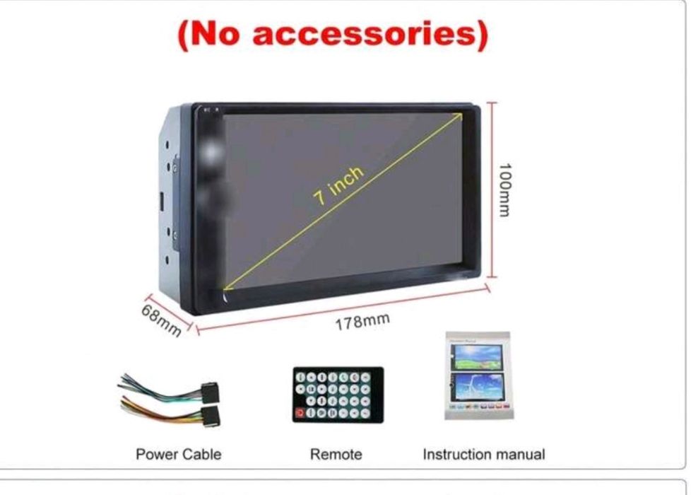 Navigație auto 7inch noua, siligata