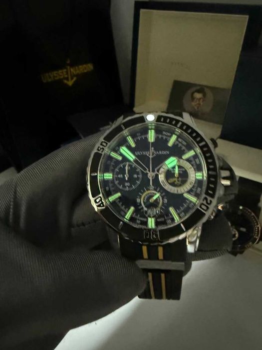 ulysse nardin maxi-marine сребро/колекция