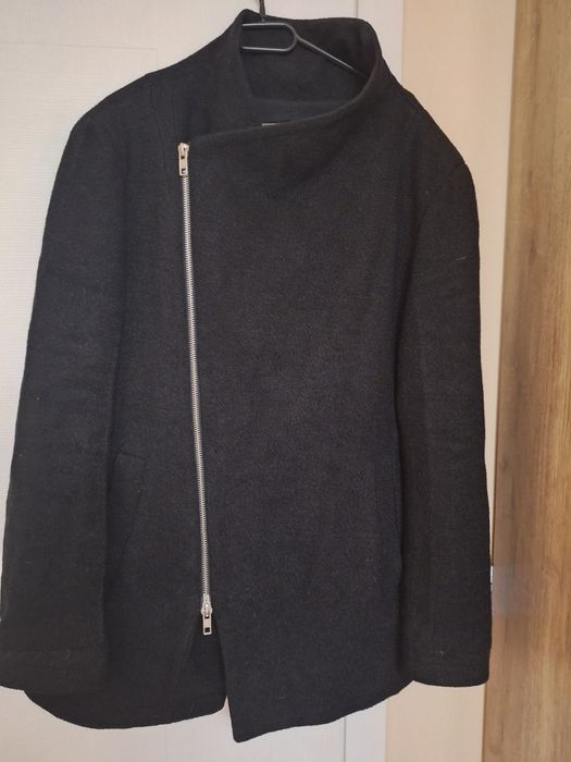 Мъжко късо черно палто,номер ХХL