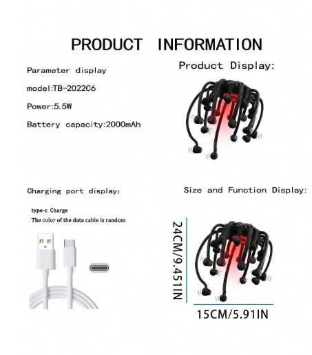 Интелигентен масажор за скалп и врат