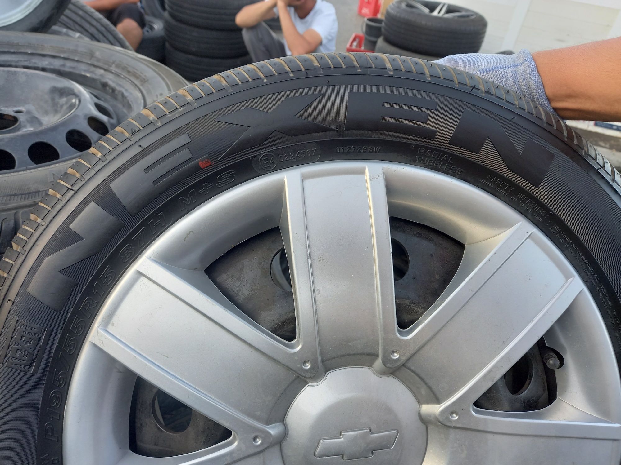 NEXEN 170$ диск+шина комплект 4 шт от Nexia, Spark, Лада пробег 160 км