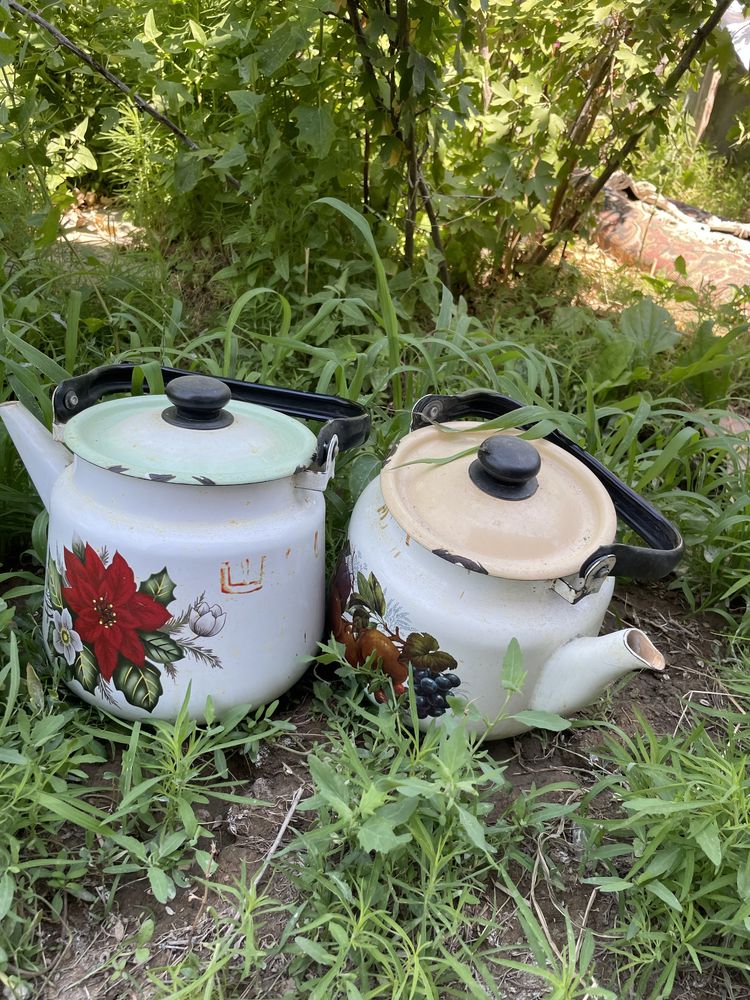 Чайник эмалированный