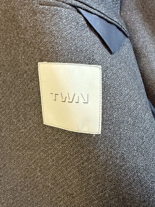 Sacou Damat Slim Fit -Gri Antracit , M 56