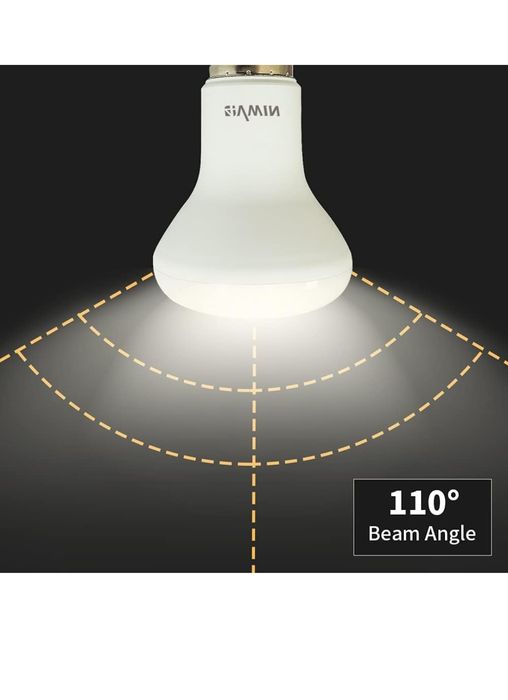 Bec Reflector LED E27, 8W, Alb Cald 2900K – 680lm, echivalent 60W