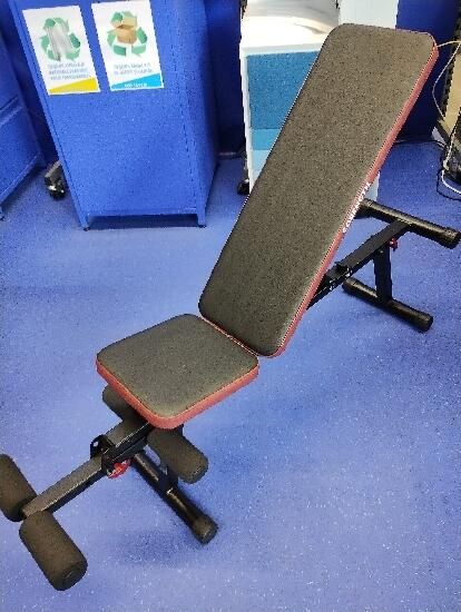 Bancă bodybuilding 500 pliabilă, cu - produs resigilat Decathlon