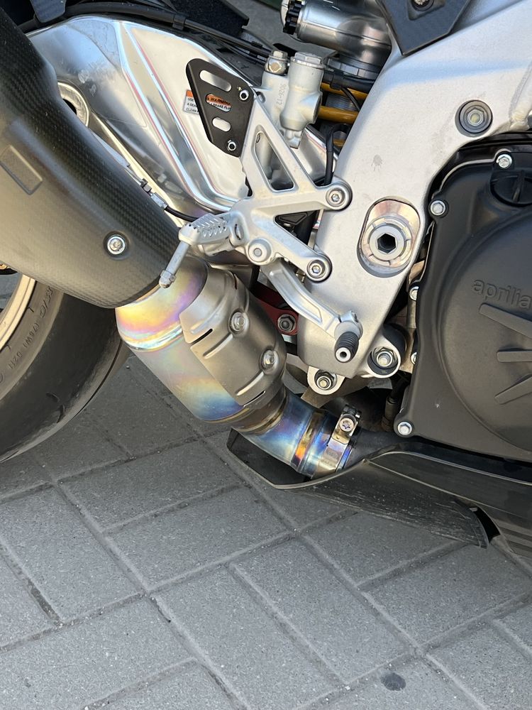 OEM / оригинален ауспух / генерация титан за Aprilia RSV4 / Tuono