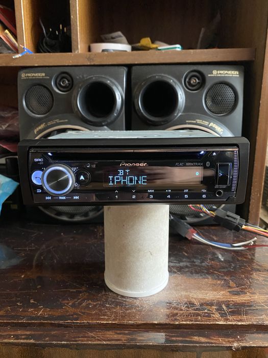 PIONEER DEH-S520BT - ВИСОК КЛАС- USB Bluetooth CD Радио плеър сд кола