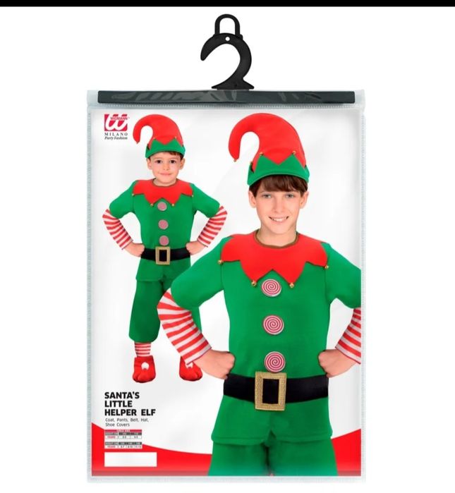 Costum Elf Spiridus Crăciun Băieți
