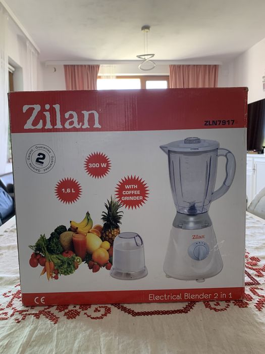 Blender cu râșniță de cafea 2 in 1