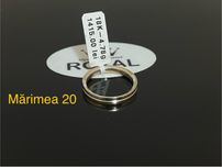 Bijuteria Royal CB : Inel stil Verigheta aur 18k 4,78gr Marime 20 750