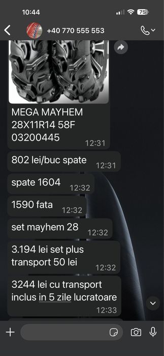 vand anvelope offroad extrem pt apa si noroi