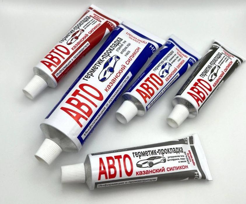 Герметика силикон АВТОСИЛ Россия Серий цвет