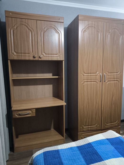 Шкафы и кровать в детскую комнату