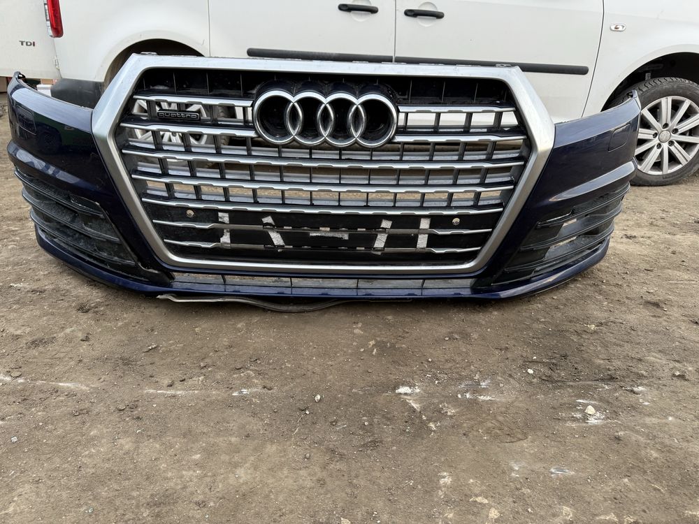 Оригинална оборудвана предна броня за Audi Q7 4m Sline 2015-2019г