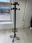 Cuier negru metalic tip pom