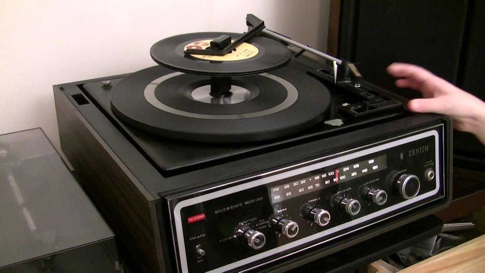 Disc vinil pick-up turntable