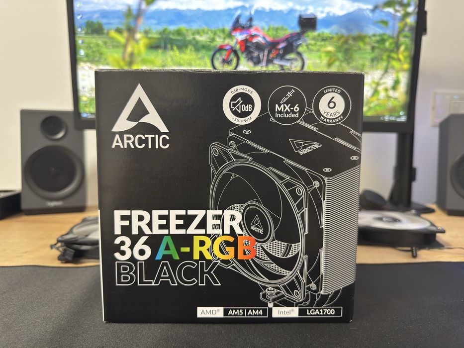 Cooler ARCTIC Freezer 36 A-RGB Black