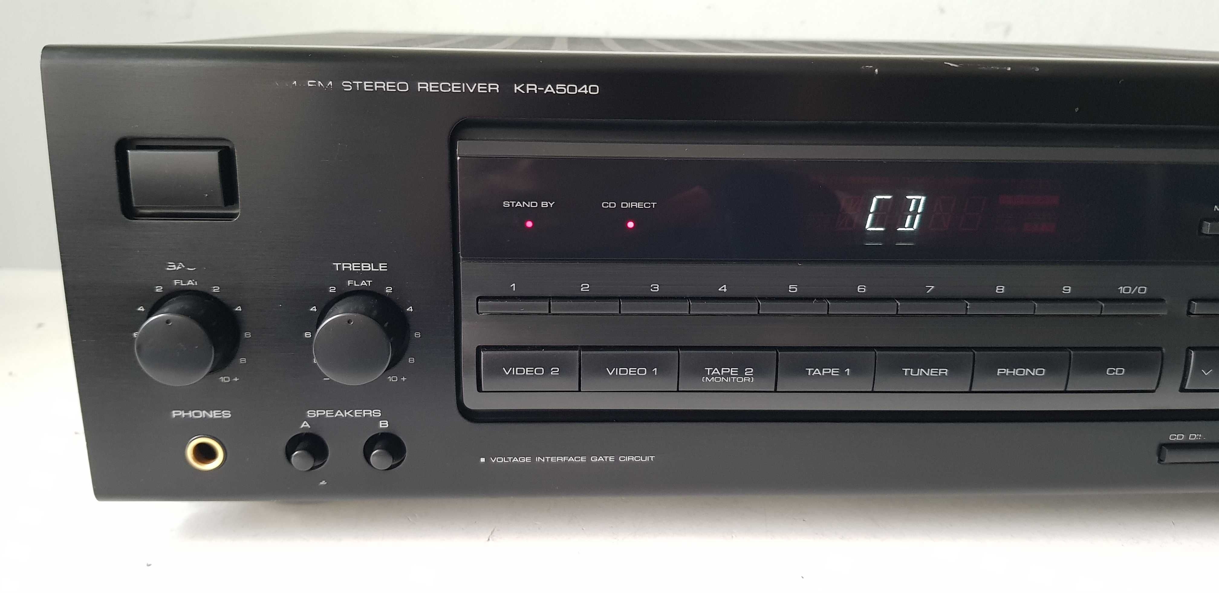 Kenwood KR A 5040 amplificator stereo muzica film timp liber