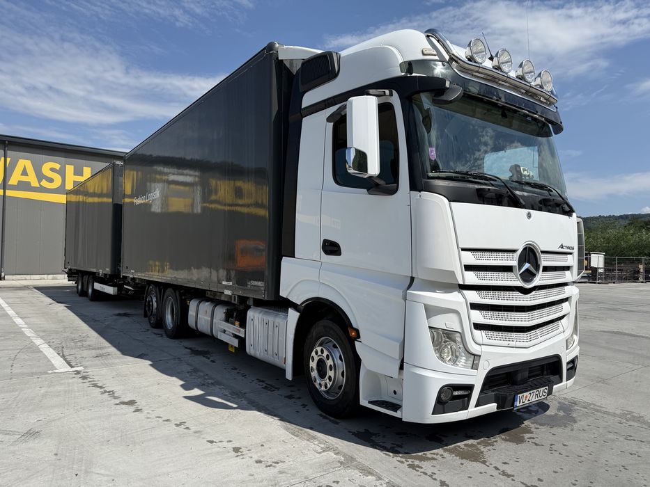 Mercedes Actros BDF +remorca  +containere