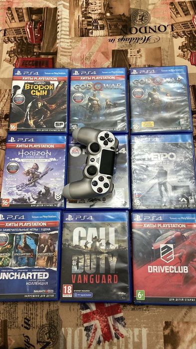 Диск бу. на рs 4 в отл.состоянии