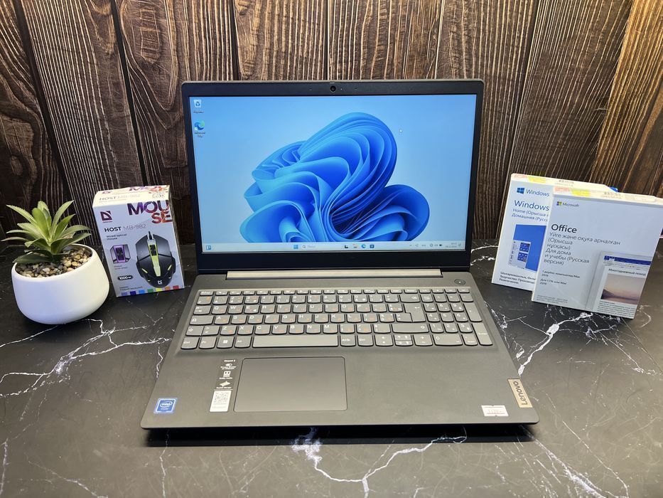 Ноутбук для офиса Lenovo IdeaPad 3 | Celeron N4020 | 8GB | 256 SSD