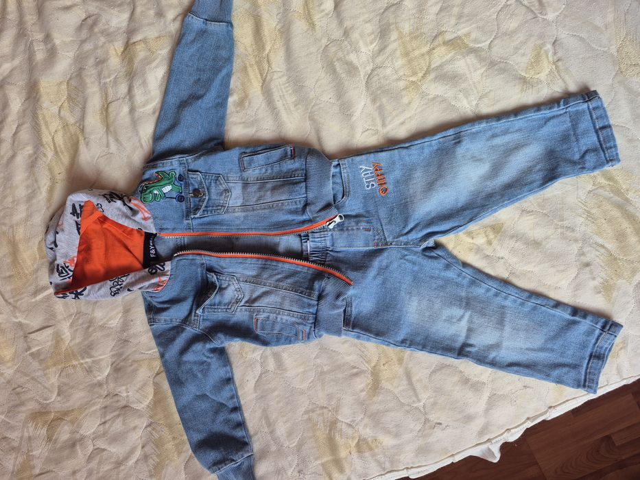 Детски дънков комплект 18м